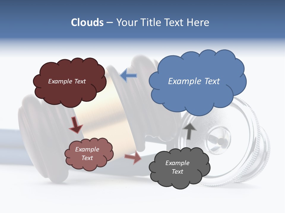 Lawyer Barrister Tribunal PowerPoint Template