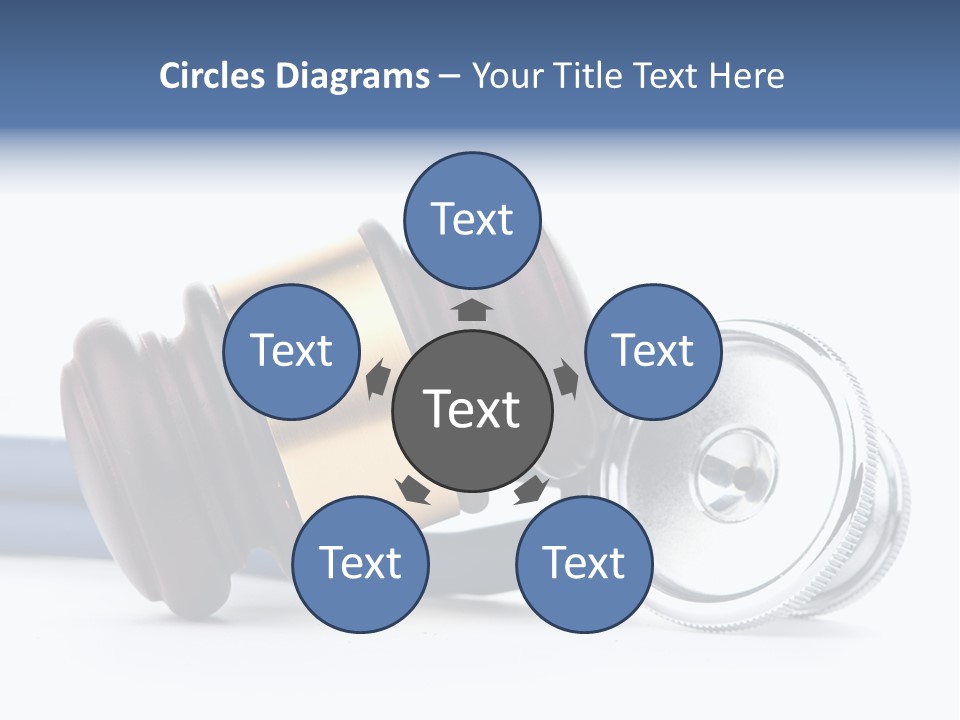Lawyer Barrister Tribunal PowerPoint Template