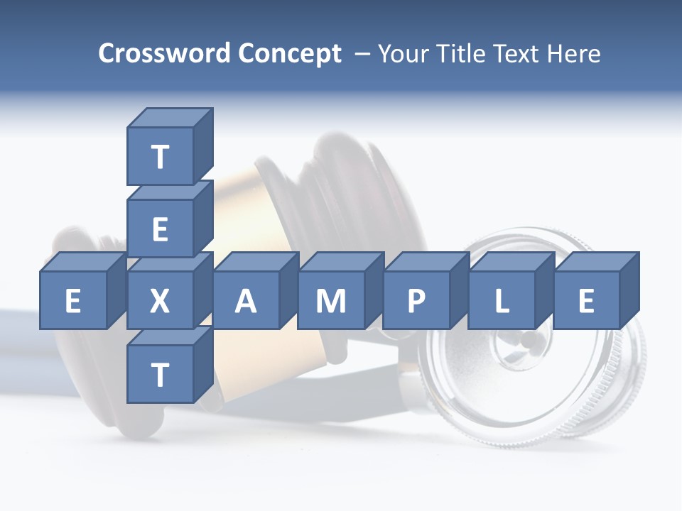 Lawyer Barrister Tribunal PowerPoint Template