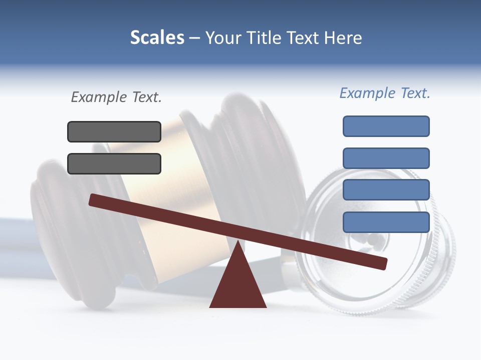 Lawyer Barrister Tribunal PowerPoint Template