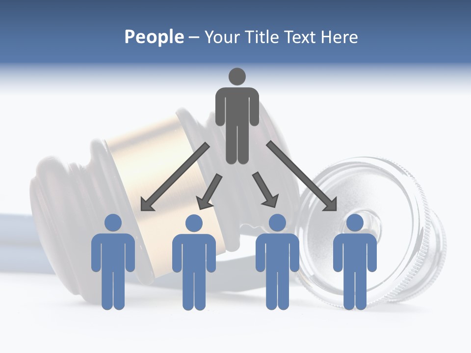 Lawyer Barrister Tribunal PowerPoint Template