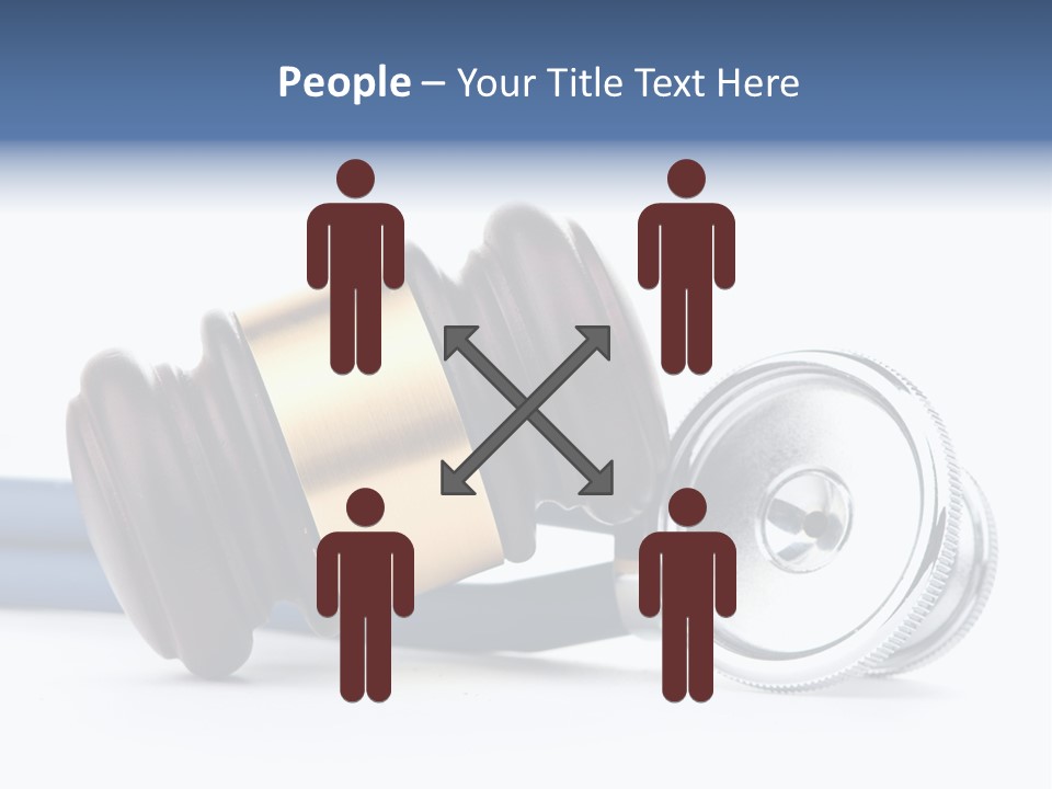 Lawyer Barrister Tribunal PowerPoint Template