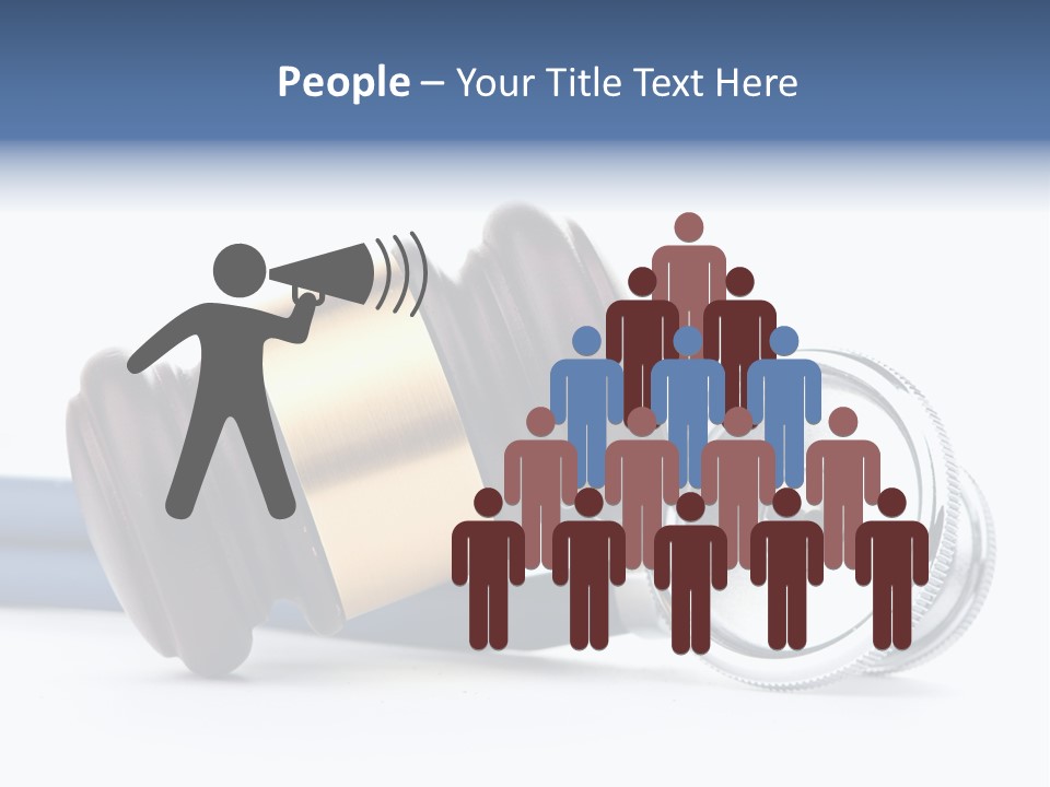 Lawyer Barrister Tribunal PowerPoint Template