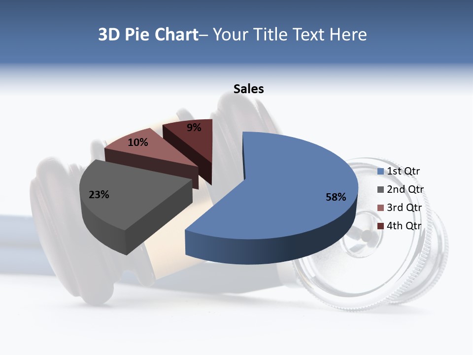 Lawyer Barrister Tribunal PowerPoint Template
