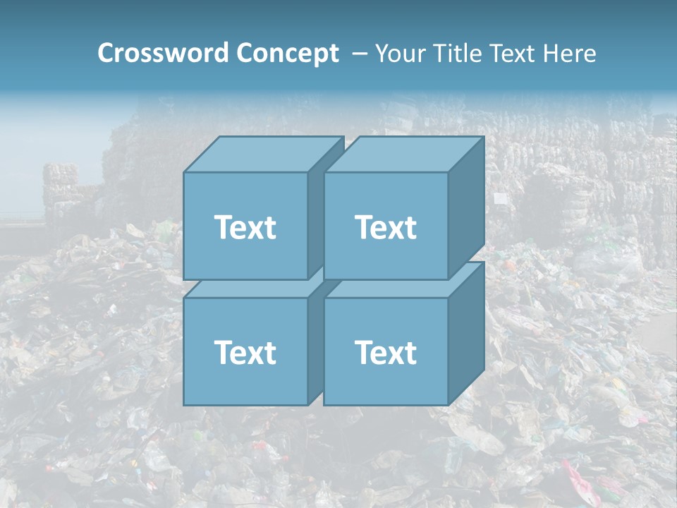 Bottles Pollution Polyethylene PowerPoint Template