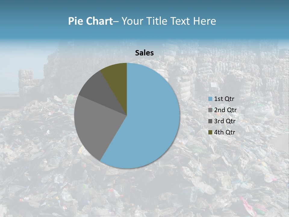 Bottles Pollution Polyethylene PowerPoint Template