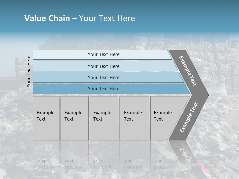 Bottles Pollution Polyethylene PowerPoint Template