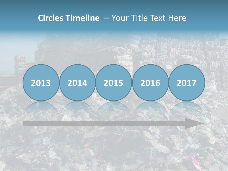 Bottles Pollution Polyethylene PowerPoint Template