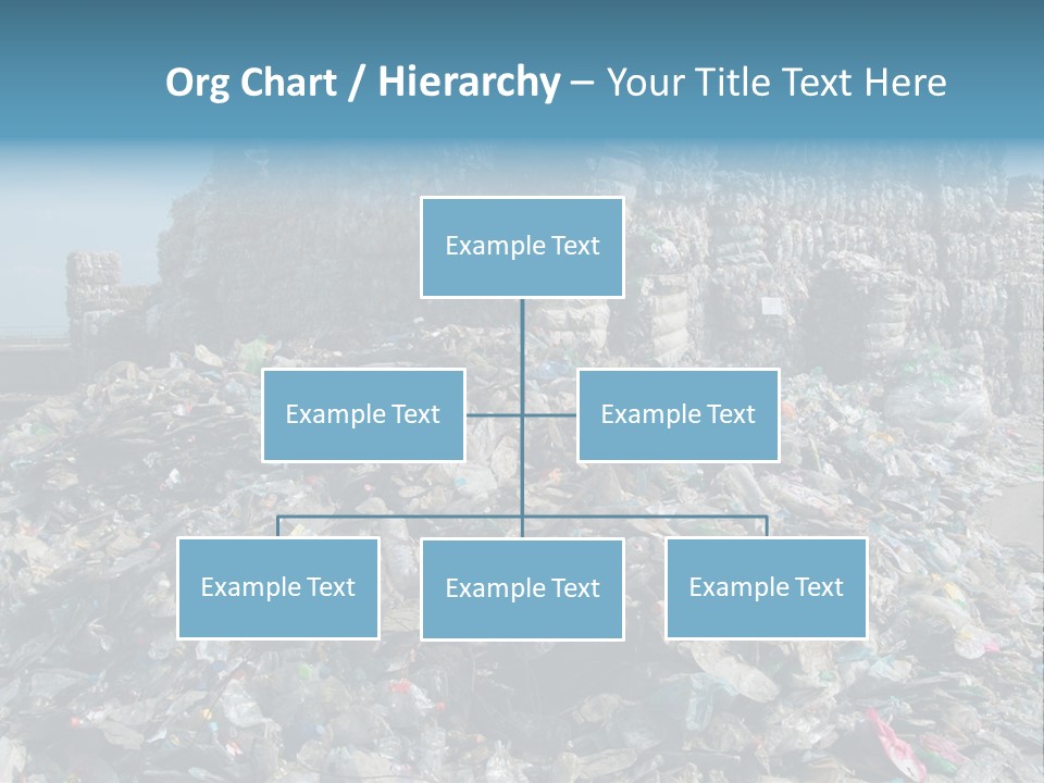 Bottles Pollution Polyethylene PowerPoint Template