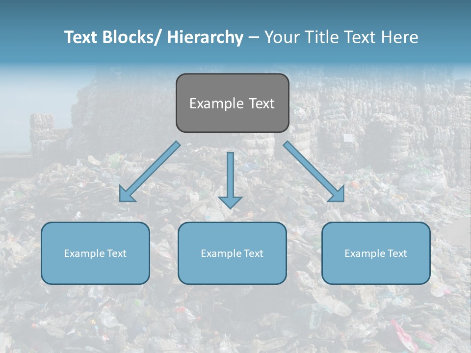 Bottles Pollution Polyethylene PowerPoint Template