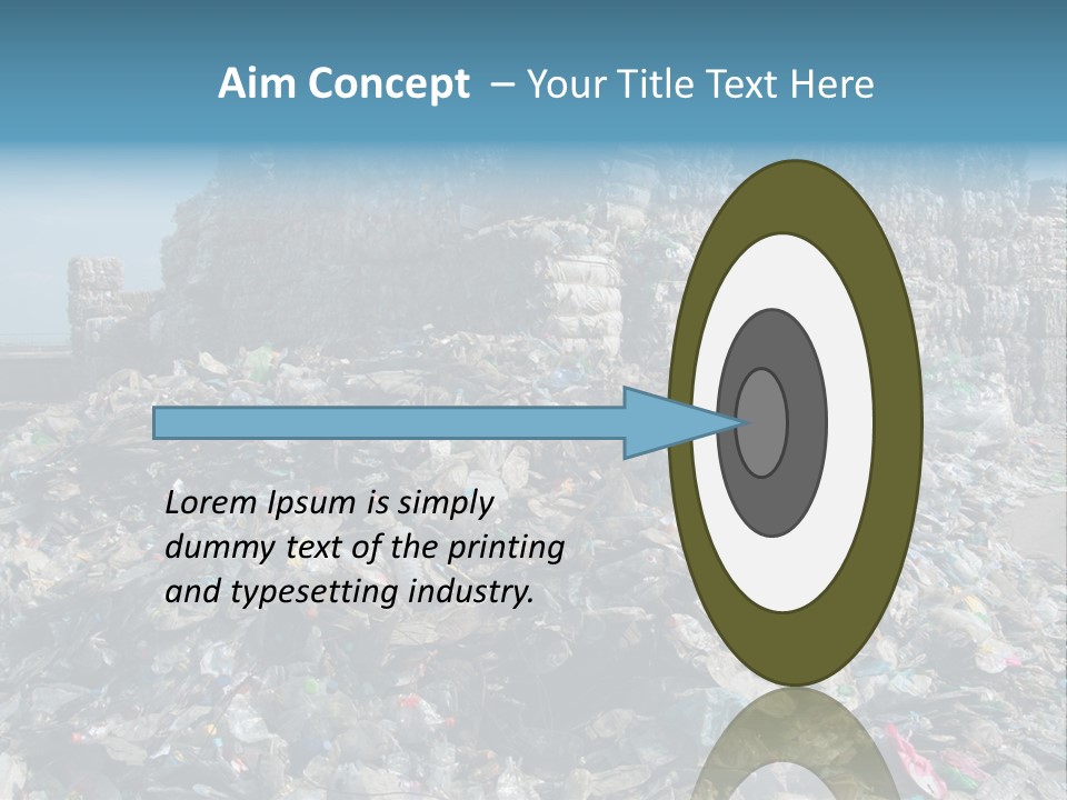 Bottles Pollution Polyethylene PowerPoint Template