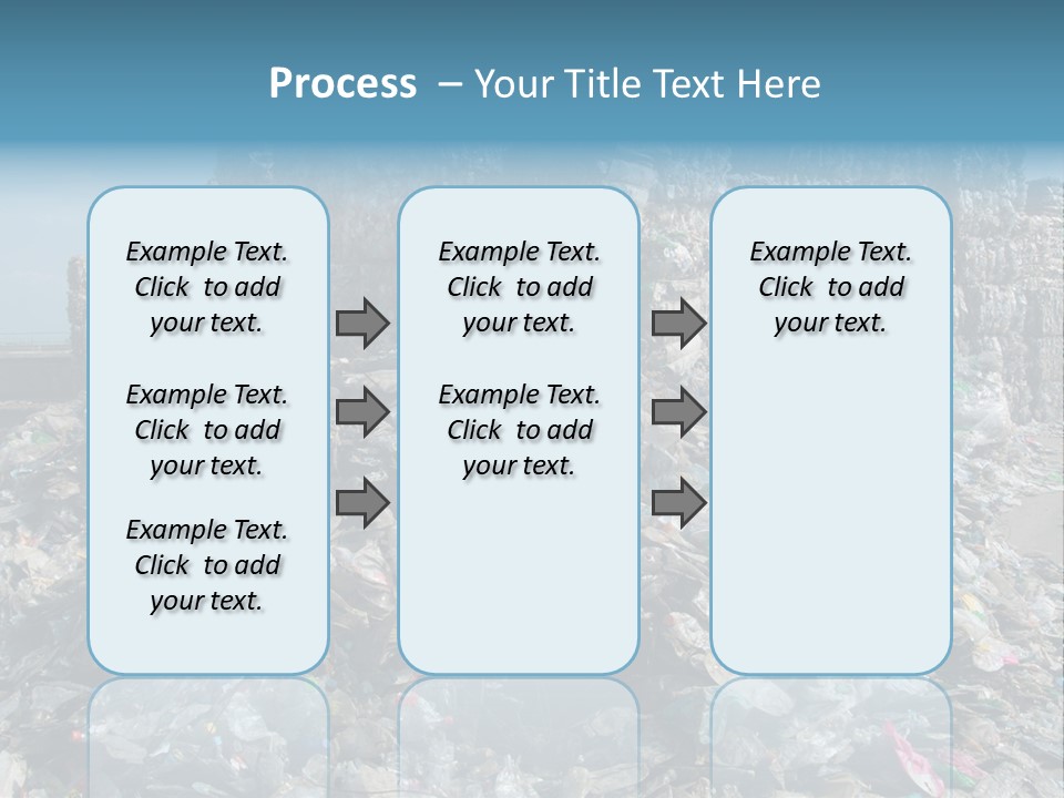 Bottles Pollution Polyethylene PowerPoint Template