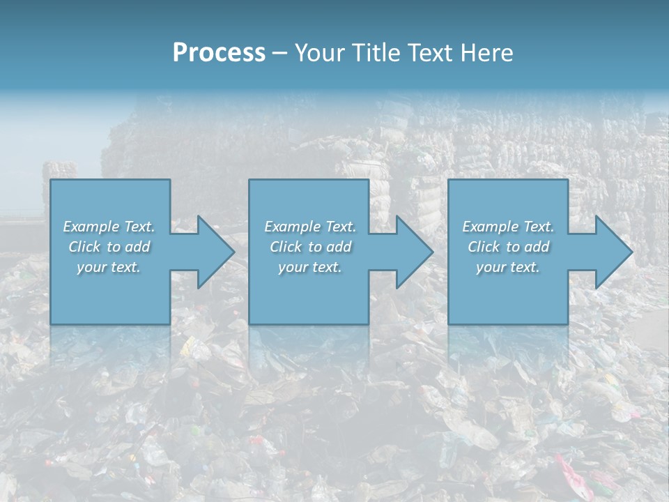 Bottles Pollution Polyethylene PowerPoint Template