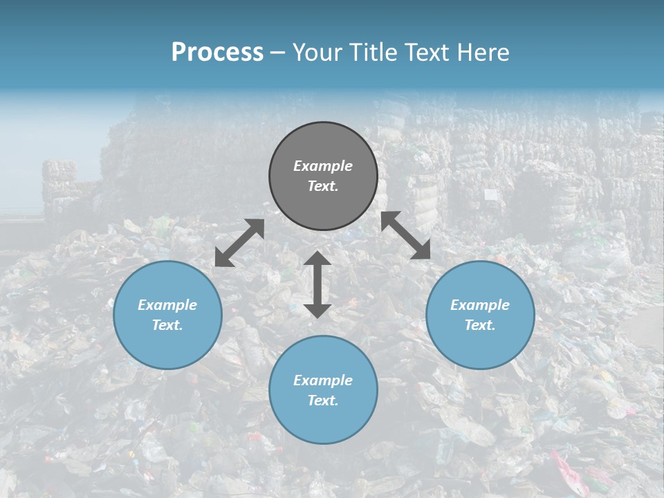 Bottles Pollution Polyethylene PowerPoint Template