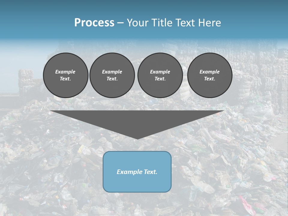 Bottles Pollution Polyethylene PowerPoint Template