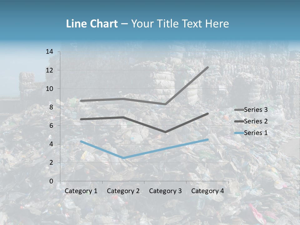 Bottles Pollution Polyethylene PowerPoint Template