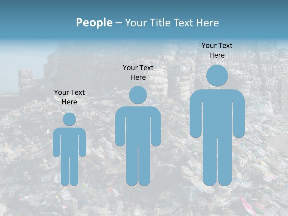 Bottles Pollution Polyethylene PowerPoint Template