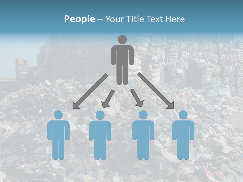 Bottles Pollution Polyethylene PowerPoint Template