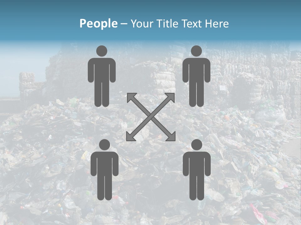 Bottles Pollution Polyethylene PowerPoint Template