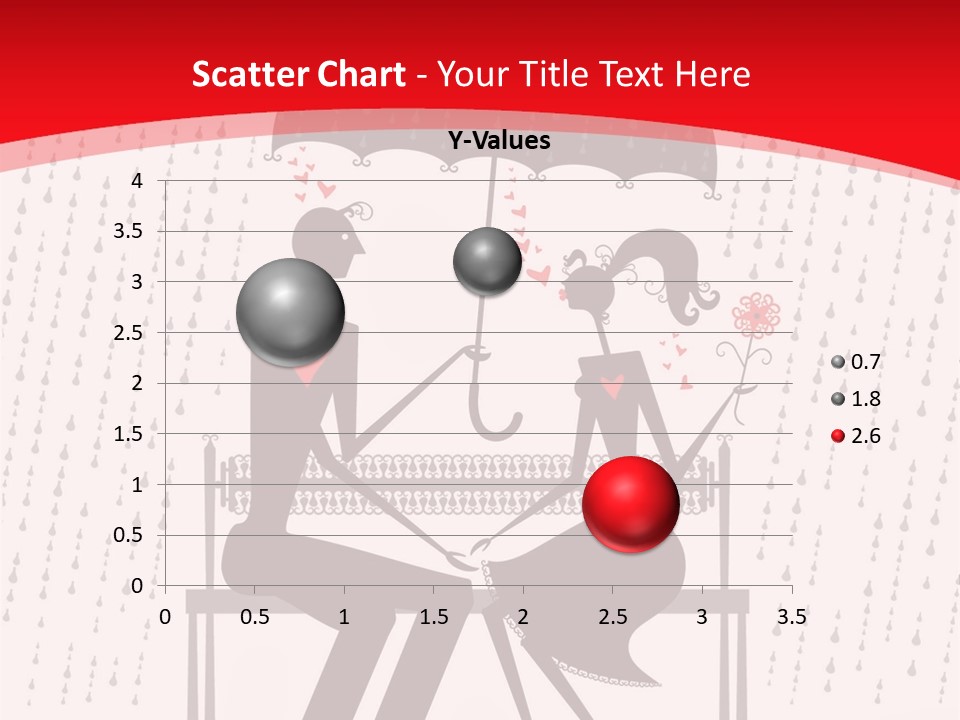 Lace Rain Modern PowerPoint Template