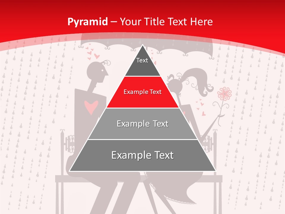 Lace Rain Modern PowerPoint Template