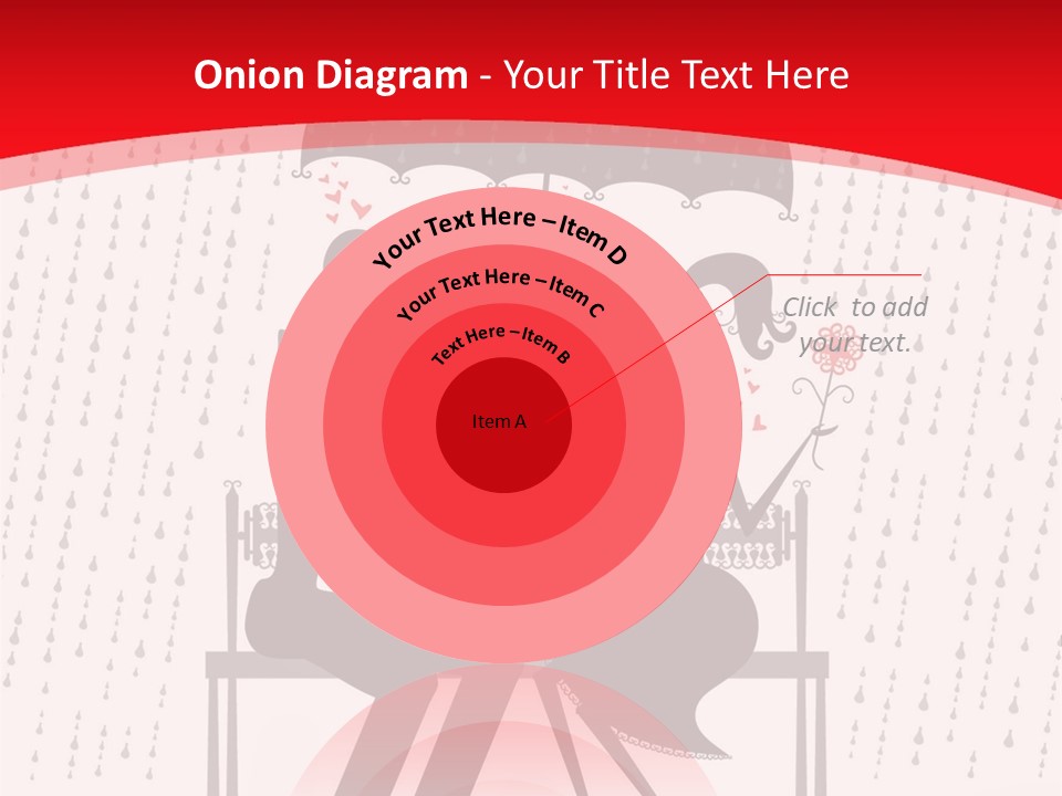 Lace Rain Modern PowerPoint Template