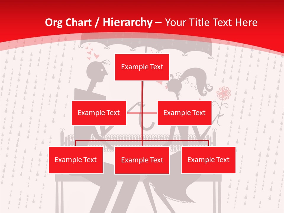 Lace Rain Modern PowerPoint Template