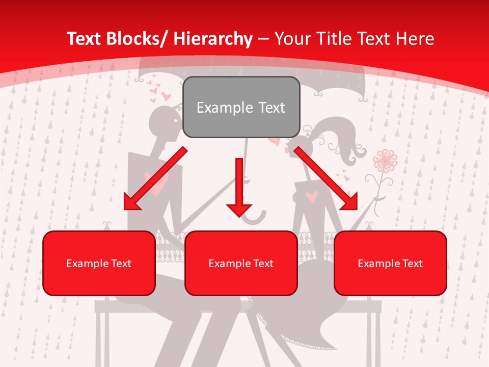 Lace Rain Modern PowerPoint Template