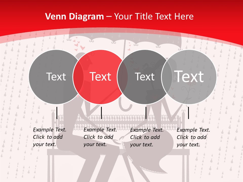 Lace Rain Modern PowerPoint Template