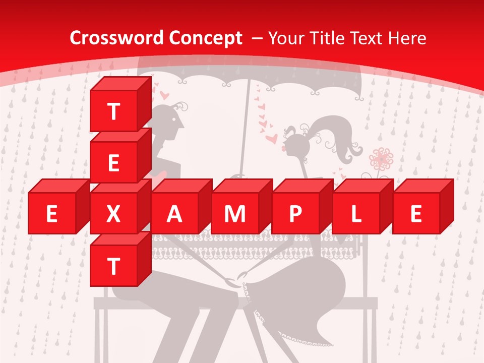 Lace Rain Modern PowerPoint Template