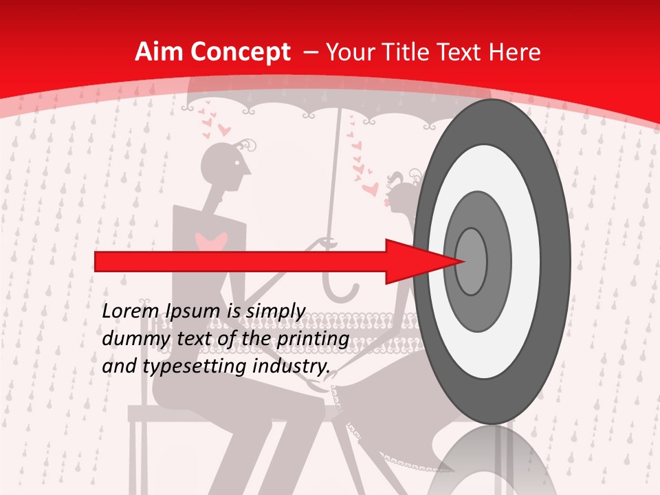 Lace Rain Modern PowerPoint Template