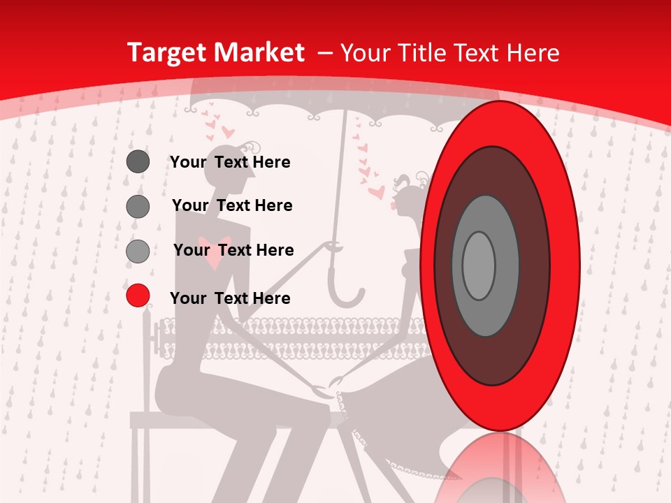 Lace Rain Modern PowerPoint Template