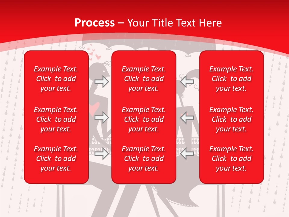 Lace Rain Modern PowerPoint Template