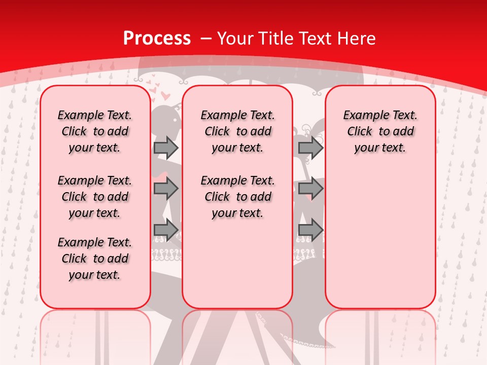 Lace Rain Modern PowerPoint Template