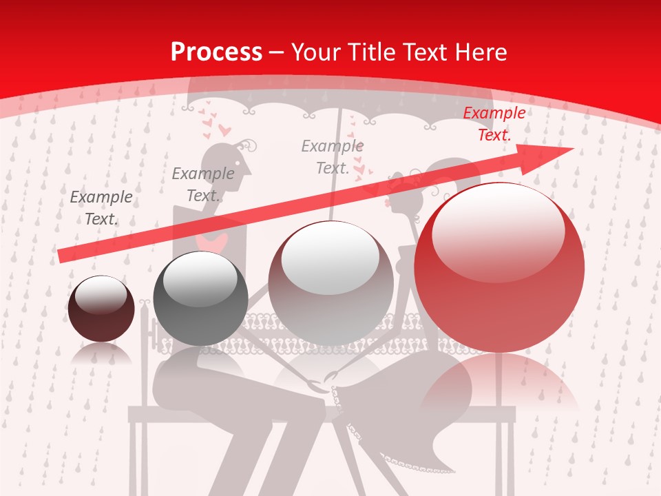 Lace Rain Modern PowerPoint Template