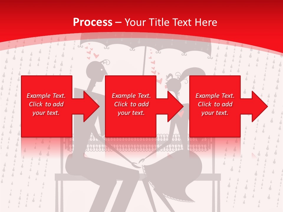 Lace Rain Modern PowerPoint Template