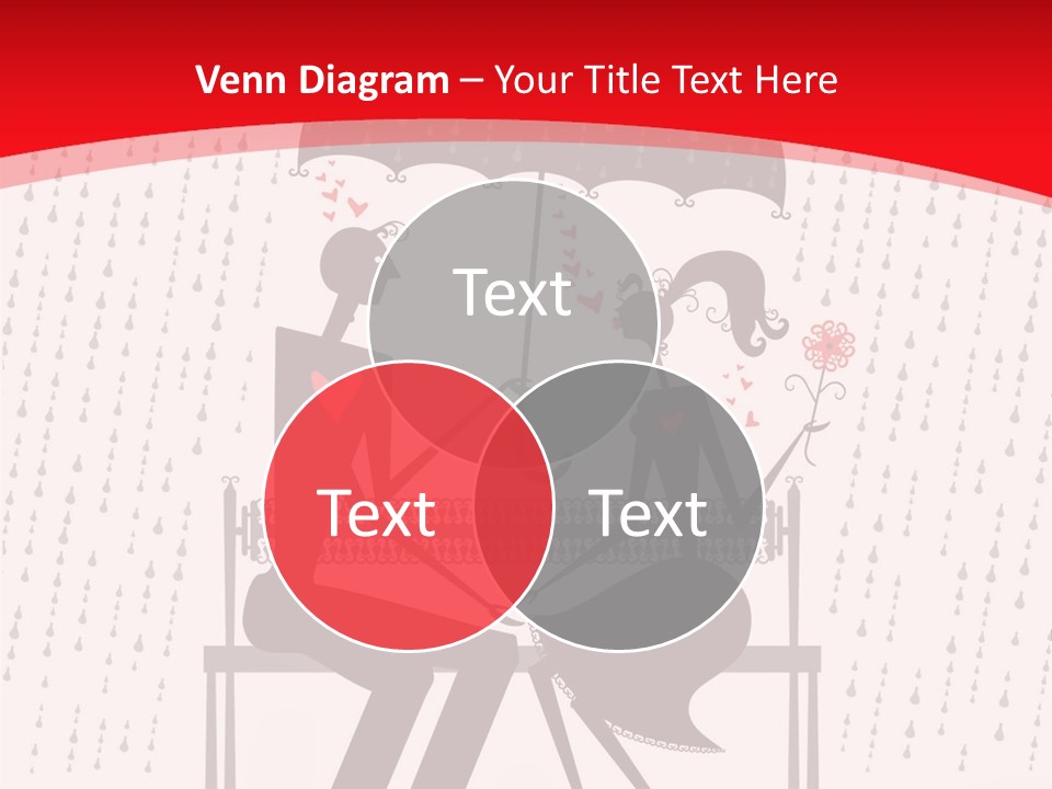 Lace Rain Modern PowerPoint Template