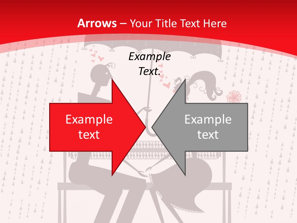 Lace Rain Modern PowerPoint Template