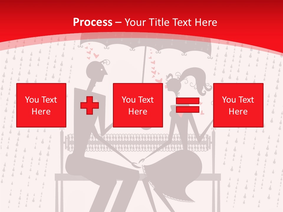 Lace Rain Modern PowerPoint Template