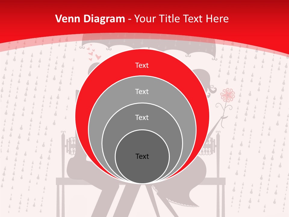 Lace Rain Modern PowerPoint Template
