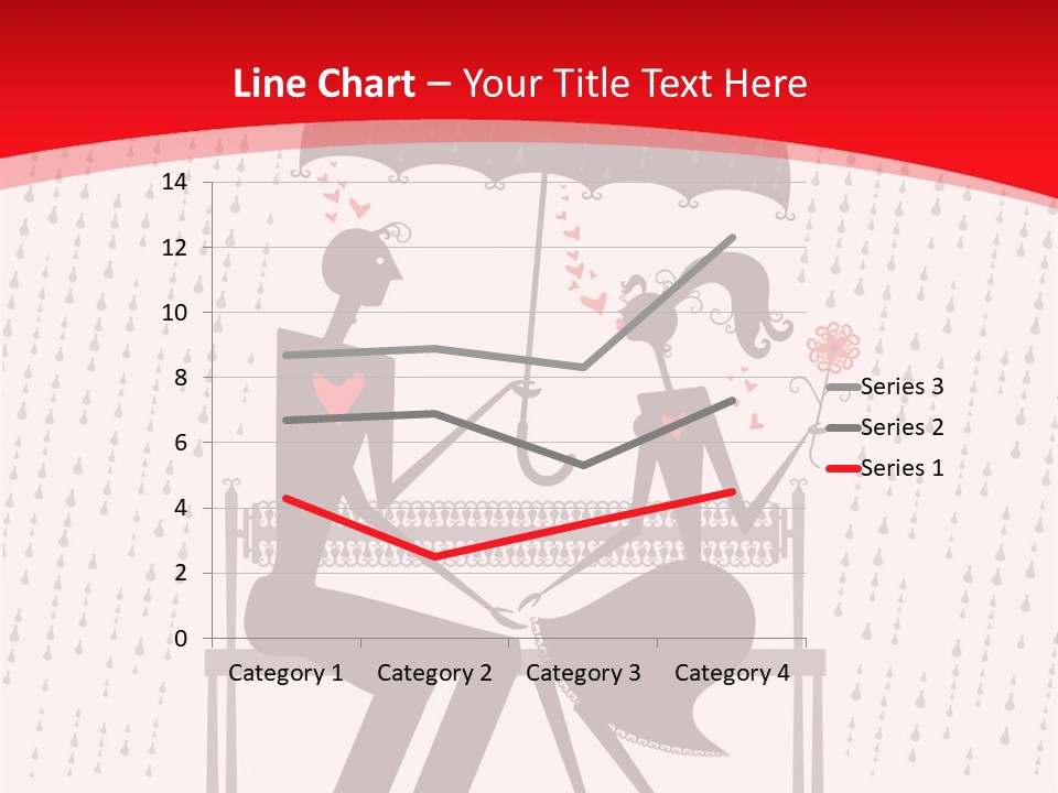 Lace Rain Modern PowerPoint Template