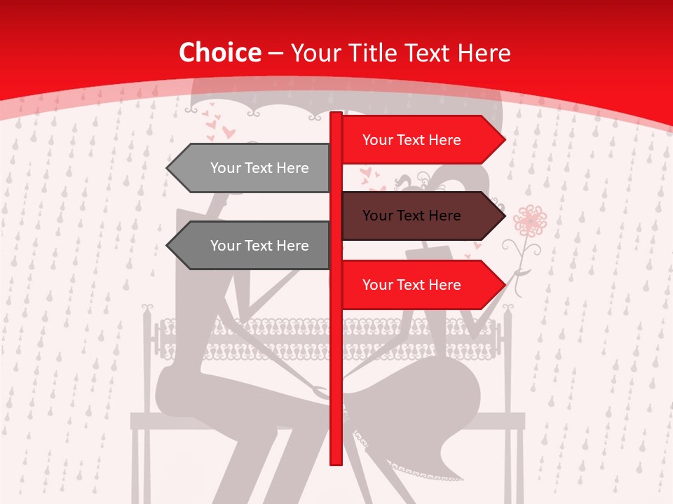 Lace Rain Modern PowerPoint Template