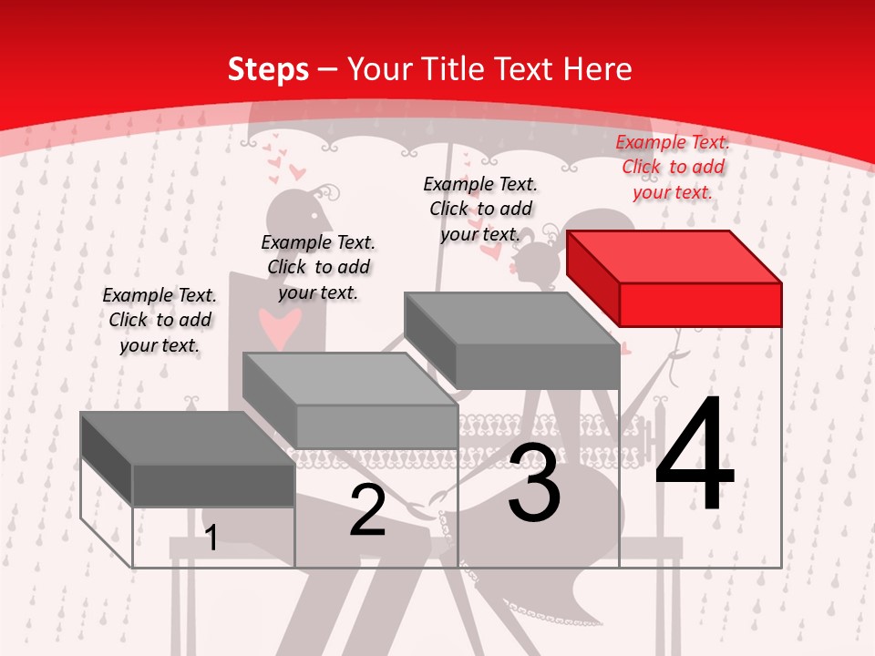 Lace Rain Modern PowerPoint Template