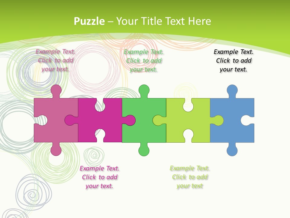 Color Wallpaper Childrens PowerPoint Template