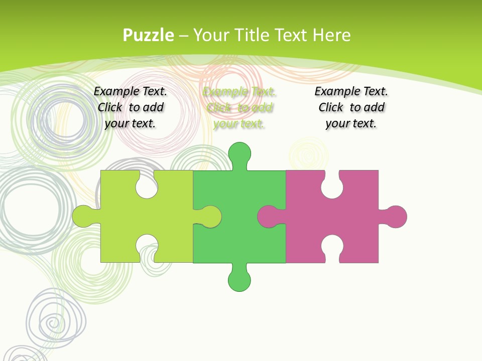 Color Wallpaper Childrens PowerPoint Template