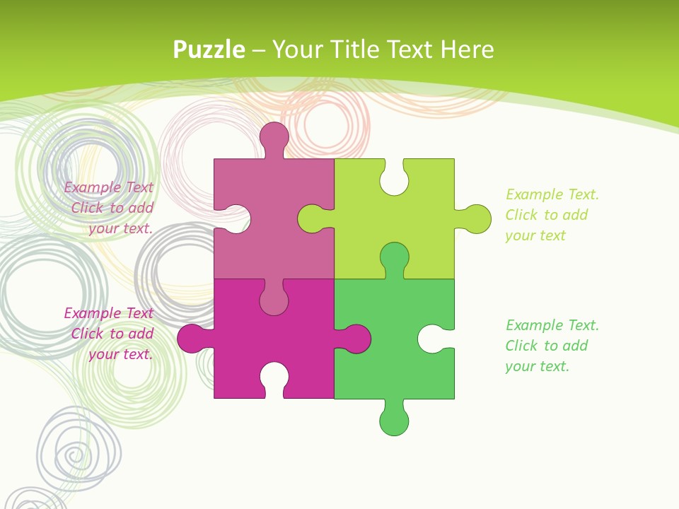 Color Wallpaper Childrens PowerPoint Template