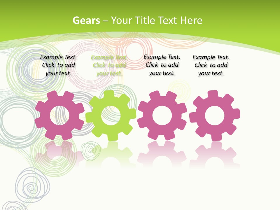 Color Wallpaper Childrens PowerPoint Template