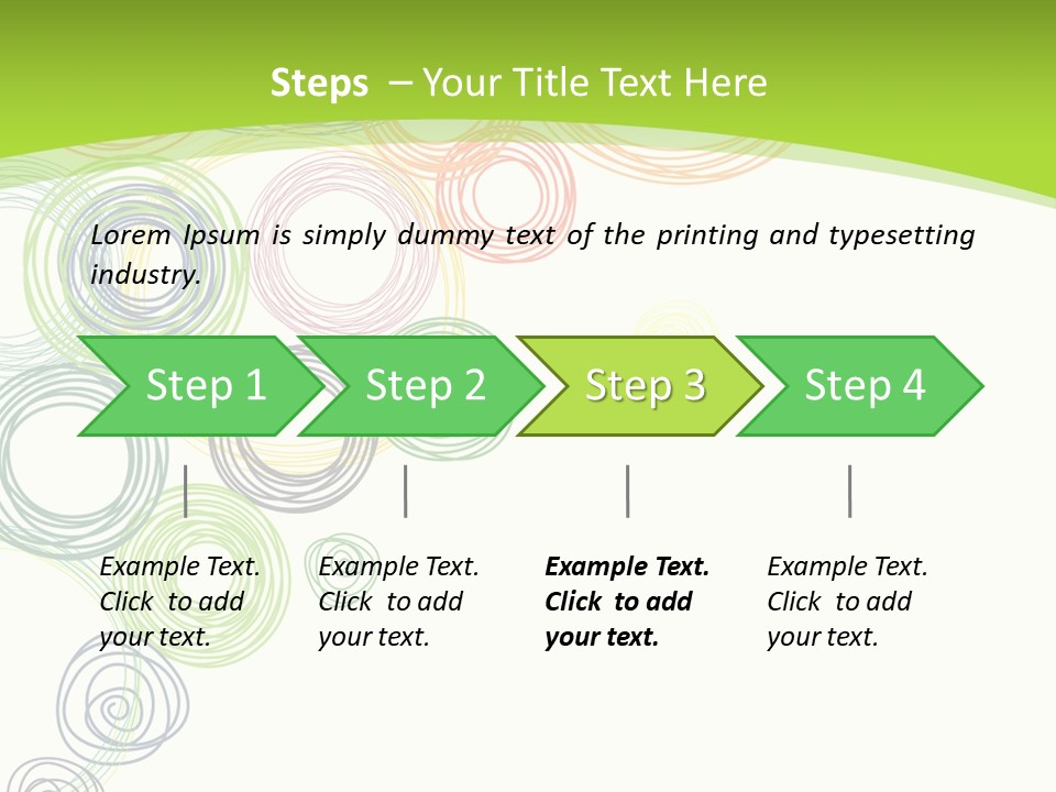 Color Wallpaper Childrens PowerPoint Template