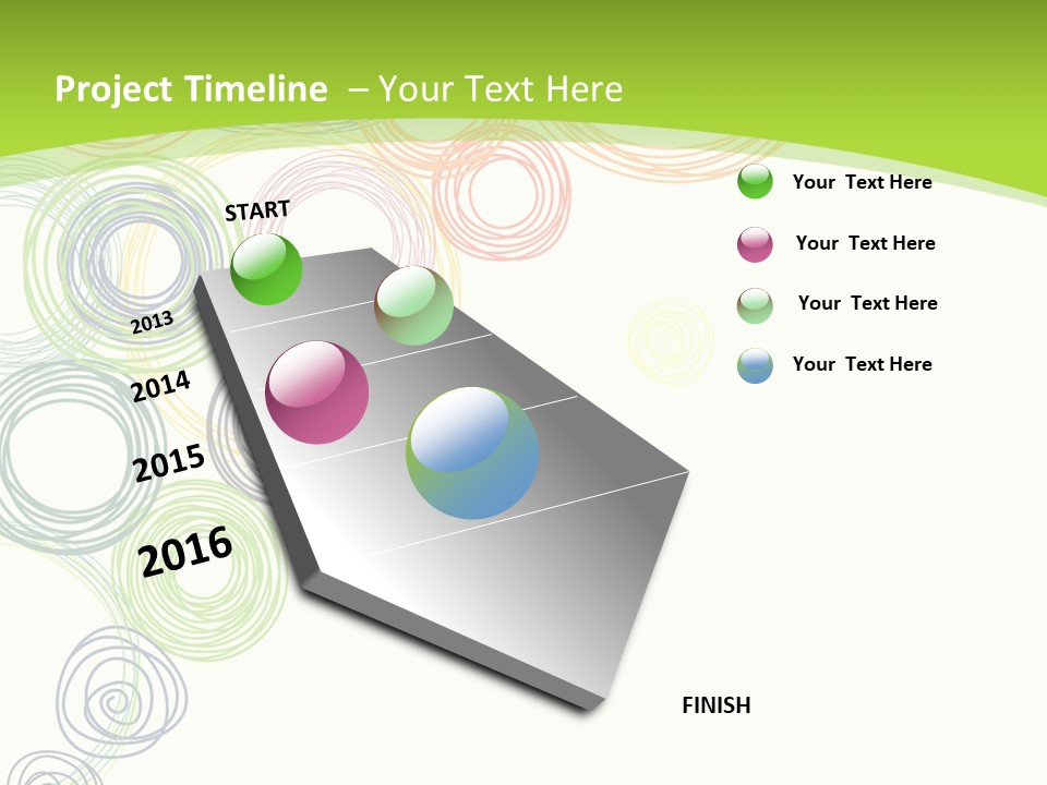 Color Wallpaper Childrens PowerPoint Template