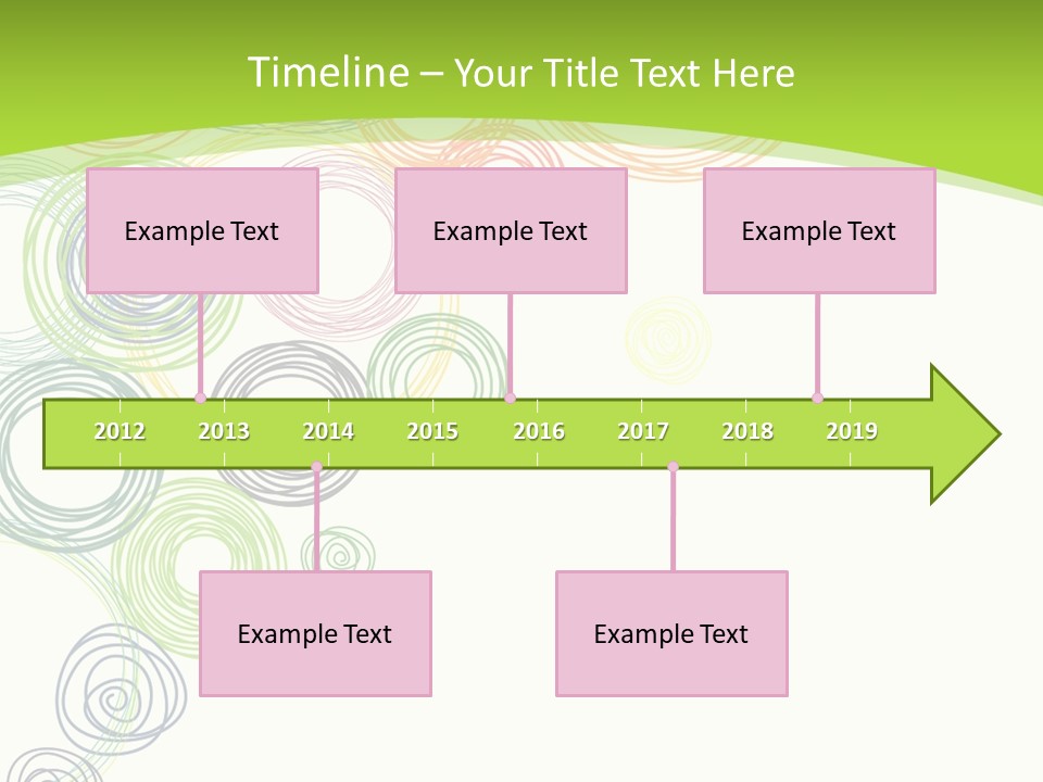 Color Wallpaper Childrens PowerPoint Template